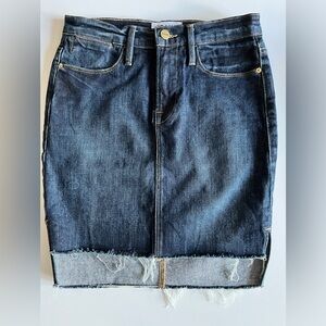 FRAME denim skirt